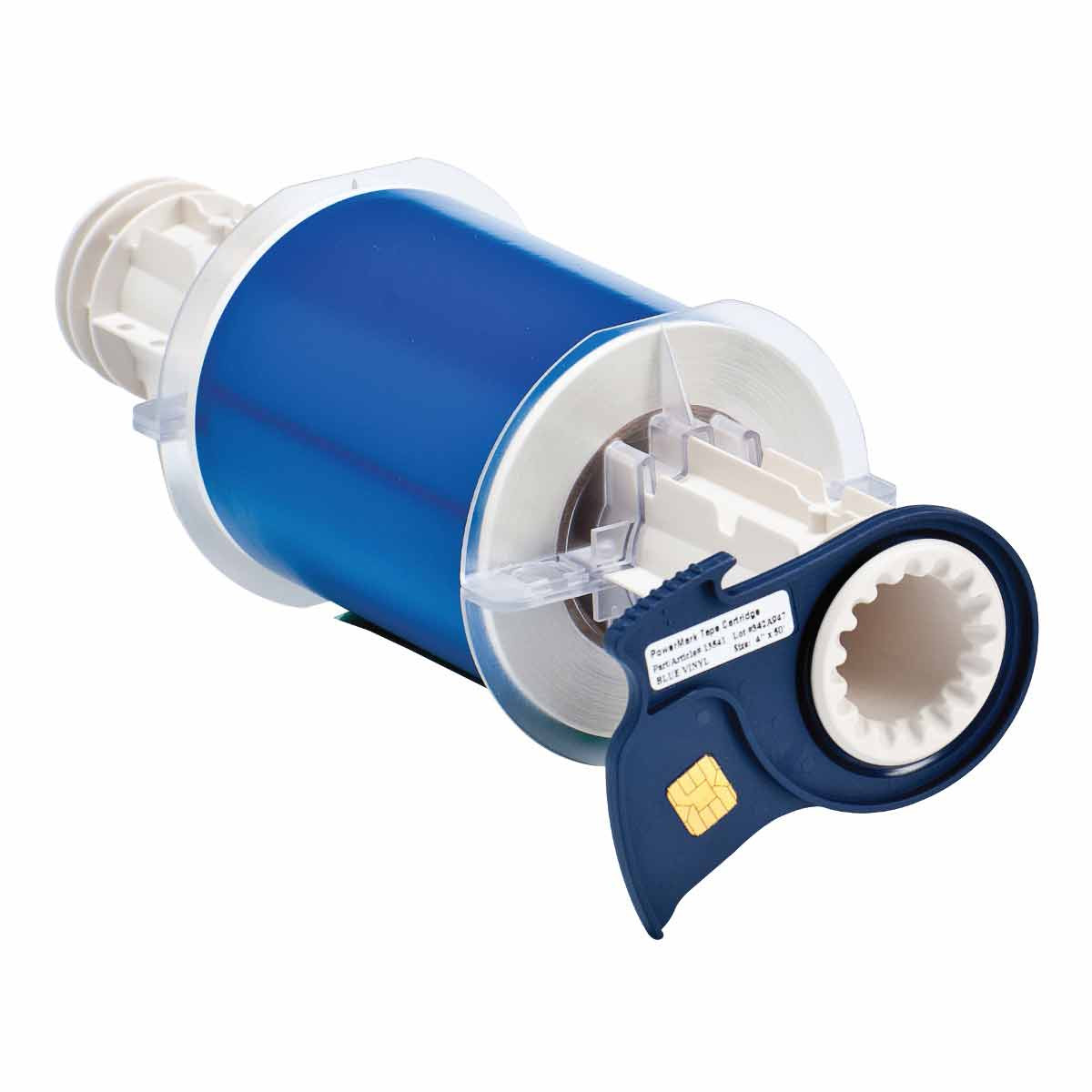 Brady Weather Permanent Adhesive Vinyl Label Tape for BBP85 Printer - 4", Blue - 13541