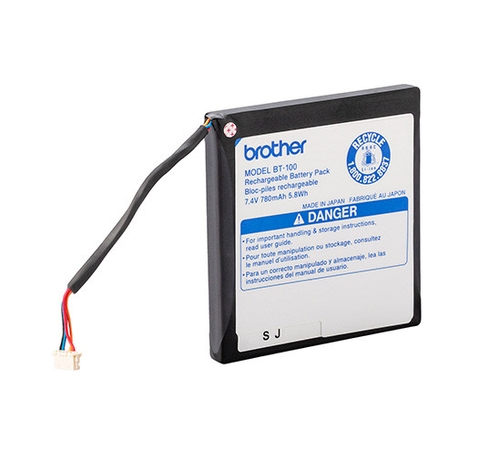 Brother BT-100 Mobile Printer Battery - For Printer - Battery Rechargeable - BT100