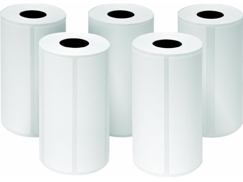 Brother Premium Die-Cut Multipurpose Label - 4" Width x 3" Length - Rectangle - 139 / Roll - 36 Roll - Die-cut - RDM05U1