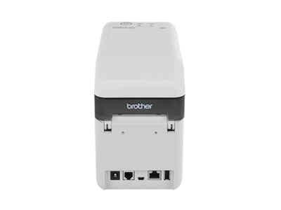 Brother 2.2IN Desktop Printer, DT, 203DPI, 6IPS, LAN/ HOST-USB/ USB/ SER, 2 Years Premier Warranty - TD2120N