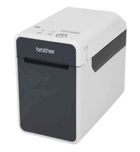 Brother TrustSense Desk Printer, DT, 300DPI, 6IPS, WLAN/ LAN/ USB/ SER, Touch Panel/LCD, Li-ion Battery, 2 Years Premier Warranty - TD2130NHCWTL