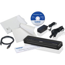 Brother PJ722 PocketJet 7 200dpi Full-Page Thermal Printer Basic Kit w USB - PJ722-BK