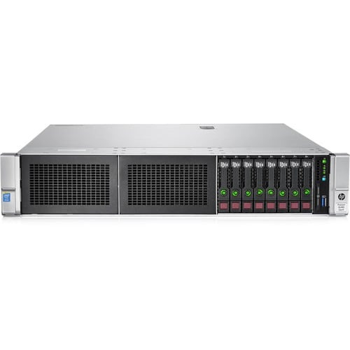 HPE ProLiant DL380 G9 2U Rack Server - 1 x Intel Xeon E5-2630 v4 2.20 GHz - 16 GB RAM - 12Gb/s SAS Controller - 2 Processor Support - 768 GB RAM Support - DDR4 SDRAM - Matrox G200eH2 Up to 16 MB Graphic Card - Gigabit Ethernet - 1 x 500 W