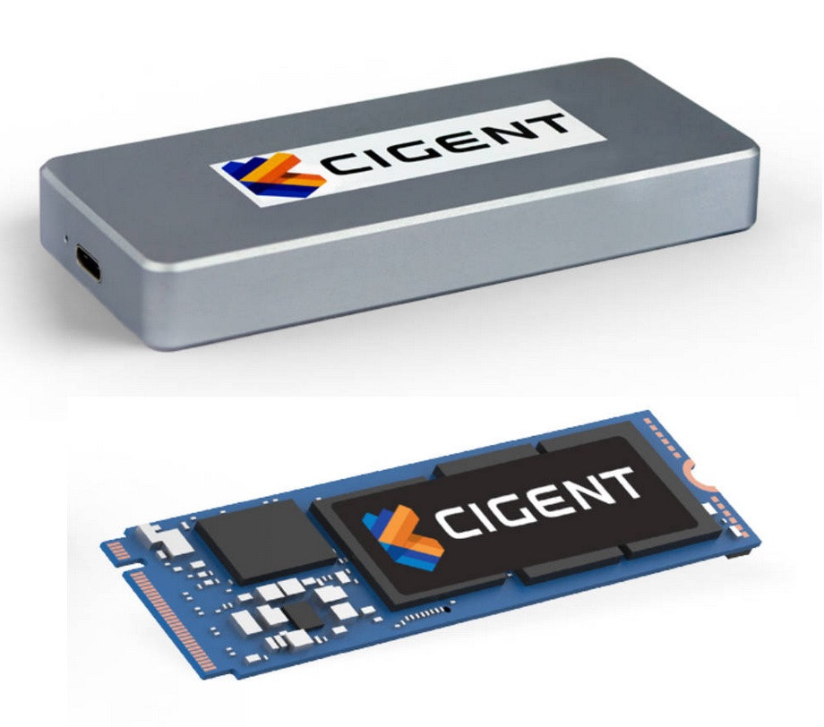 Cigent Secure SSD K2 4TB External - CGN-110400E