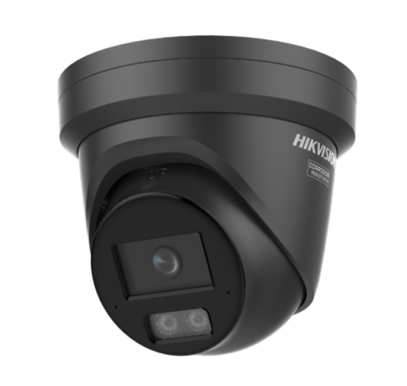 Hikvision 4 MP Smart Hybrid Light with ColorVu Fixed Turret Network Camera -Black - DS-2CD2347G3-LI2UY(2.8mm)(BLACK)