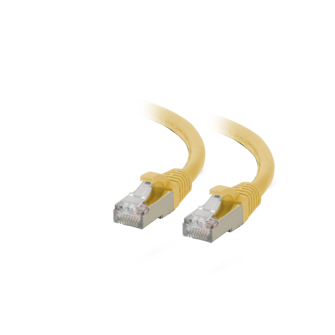 C2G Patch Cable - Shielded Twisted Pair (STP) - Male Left Gender - Male Right Gender - RJ-45 Right Connector - RJ-45 Left Connector - Length: 35 Length - Yellow - C2G07382 C2G Patch Cable - Shielded Twisted Pair (STP) - Male Left Gender - Male Right Gender - RJ-45 Right Connector - RJ-45 Left Connector - Length: 35 Length - Yellow - C2G07382