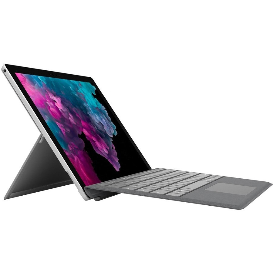 Microsoft Surface Pro 6 Tablet - 12.3" - Core I7 8Th Gen 1.90 Ghz - 16 Gb Ram - 1 Tb Ssd - Windows 10 Home - Platinum - Microsdxc Supported - 2736 X 1824 - Pixelsense Display - 5 Megapixel Front Camera Disc Prod - KJW-00001