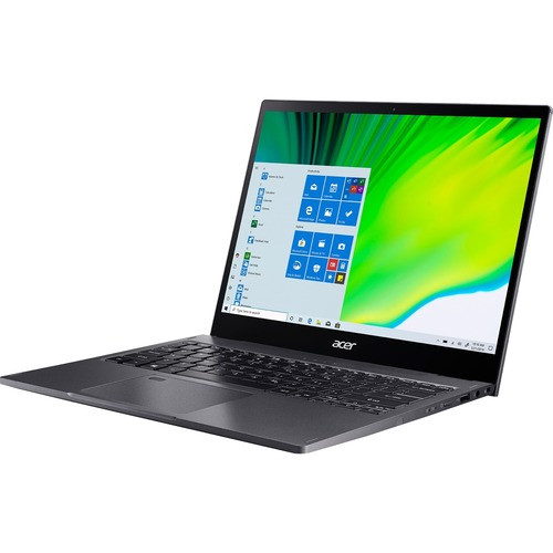 Acer Spin 5 SP513-54N SP513-54N-70PU 13.5" Touchscreen Convertible 2 in 1 Notebook - 2256 x 1504 - Intel Core i7 10th Gen i7-1065G7 Quad-core (4 Core) 1.30 GHz - 16 GB RAM - 512 GB SSD - Steel Gray - Windows 10 Pro