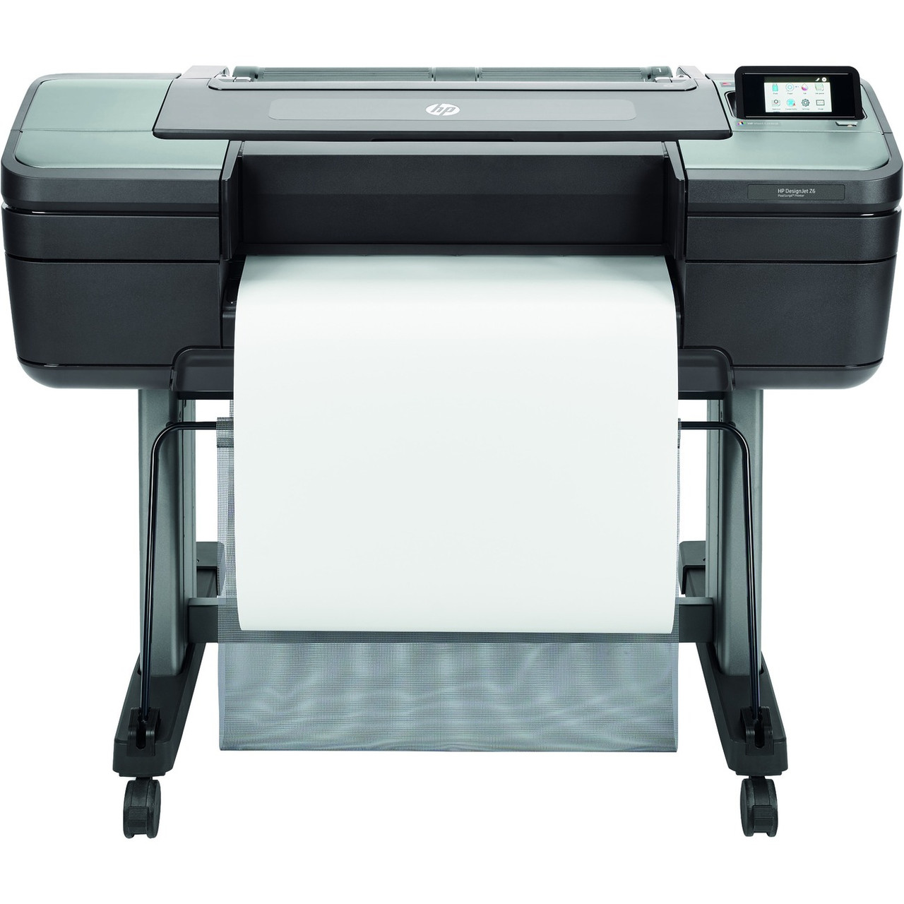 HP Designjet Z6 PostScript Inkjet Large Format Printer - 24" Print Width - Color - 6 Color(s) - 720 ft²/h Color Speed - 2400 x 1200 dpi - 128 MB - USB - Ethernet - Roll Paper, Photo Paper -T8W15B#BCB