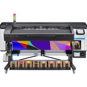 HP  Latex 800 Inkjet Large Format Printer - 64" Print Width - Color - Printer - 9 Color(s) - 1313.2 ft²/h Color Speed - 1200 x 1200 dpi - Ethernet - Roll Paper, Vinyl, Film, Poster Paper, Banner, Canvas - Floor Standing - 3XD61A#B1K