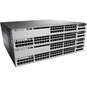 Cisco Catalyst 3850 48 Port 10G Fiber Switch IP Services - Manageable - 40 Gigabit Ethernet, 10 Gigabit Ethernet - 40GBase-X, 10GBase-X - 4 Layer Supported - Modular - Power Supply - Optical Fiber - 1U High - Rack-mountable, Standalone FIBER SWITCH