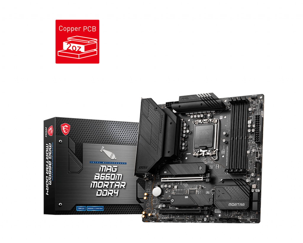 MSI Mag B660M Mortar Ddr4 Motherboard