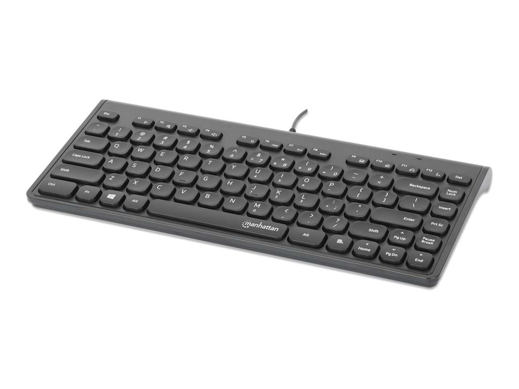 Manhattan Slim-keyboard-mini-usb-black - 180702 Manhattan Slim-keyboard-mini-usb-black - 180702