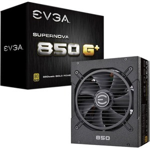 EVGA SuperNOVA 850W Power Supply - Internal - 120 V AC, 230 V AC Input - 3.3 V DC @ 24 A, 5 V DC @ 24 A, 12 V DC @ 70.8 A, 12 V DC @ 500 mA, 5 V @ 3 A Output - 850 W - 1 +12V Rails - 1 Fan(s) - 90% Efficiency - 2QP298