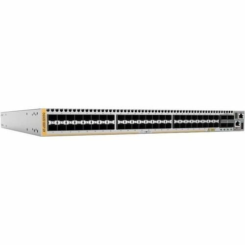 Allied Telesis X950-52XSQ Ethernet Switch - Manageable - 10 Gigabit Ethernet, 100 Gigabit Ethernet, 40 Gigabit Ethernet, Gigabit Ethernet - 10GBase-T, 40GBase-X, 100GBase-X, 1000Base-X - 3 Layer Supported - Modular - AT-X950-52XSQ-J00