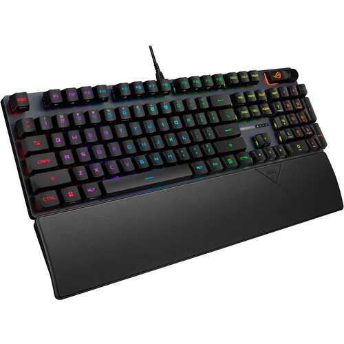 Asus Republic of Gamers Strix Scope II 96 Wired Gaming Keyboard (RX Blue Optical Switches) - XA12 ROG STRIX SCOPE II RX/RXBL/CA/PBT