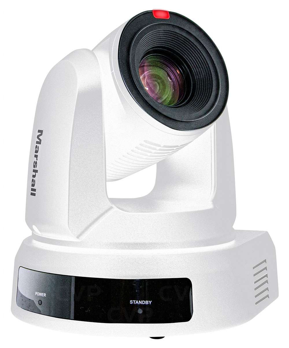 Marshall Hd Ptz 20X Camera With 3Gsdi, Hdmi, Usb 3.0 And Ip (White) - CV620-WI2