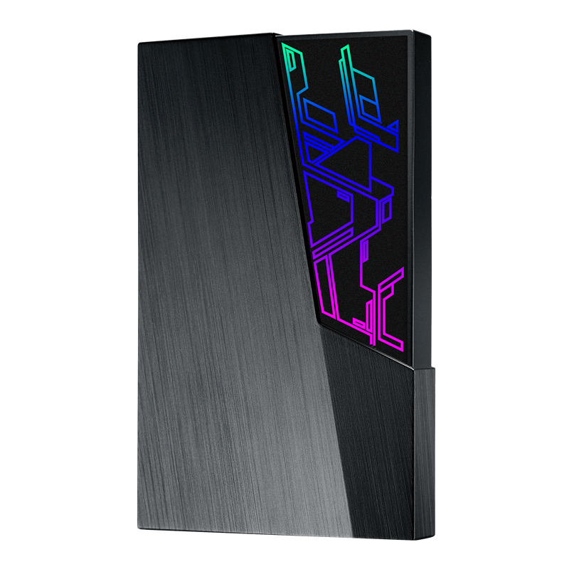 Asus FX External Hard Drive - 2.5-inch External Hard Drive - Aura Sync RGB, USB 3.1 Gen1, 256-bit AES Encryption, Automatic Backup - EHD-A1T/EHD-A2T