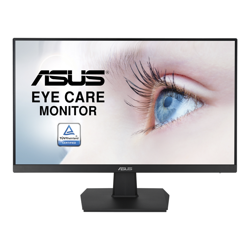Asus VA27EHEY Eye Care Monitor – 27 inch, Full HD, IPS, Frameless, 75Hz, Adaptive-Sync, Low Blue Light, Flicker Free, Wall Mountable
