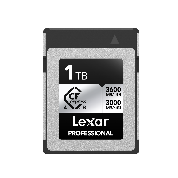 Lexar Professional Silver CFexpress 4.0 Type B Card, 1TB- LCXEXS4001T-RNENG