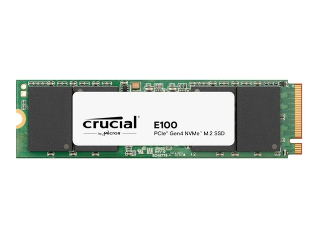 Micron Crucial E100 - Ssd - 480 Gb - Internal - M.2 2280 - Pcie 4.0 X4 (nvme) - CT480E100SSD8