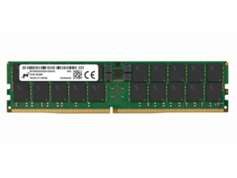 Micron Crucial 64gb Ddr5-6400 Rdimm 2rx4 Cl52 - 1.1v Memory / Supply Voltage - Three-year Warranty - MTC40F2046S1RC64BR