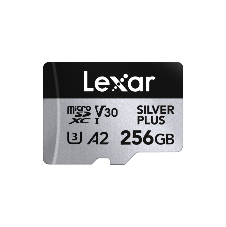 Lexar Professional Silver Plus Microsdxc Uhs-I Card, 256Gb - Lmssipl256G-Bnanu - LMSSIPL256G- BNANU