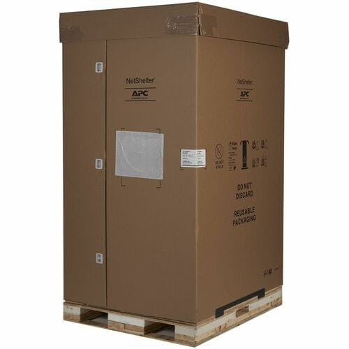 APC Netshelter Sx 42u 600mm Wide X 1070mm Deep Enclosure With Sides Black -2000 Lbs. Shock Packaging - AR3100SP