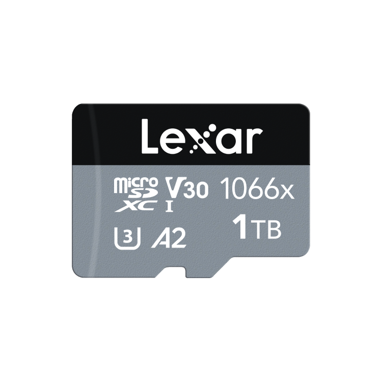 Lexar Professional 1066x MicroSDXC UHS-I Card Silver Series, 1TB - LMS1066001T-BNANU