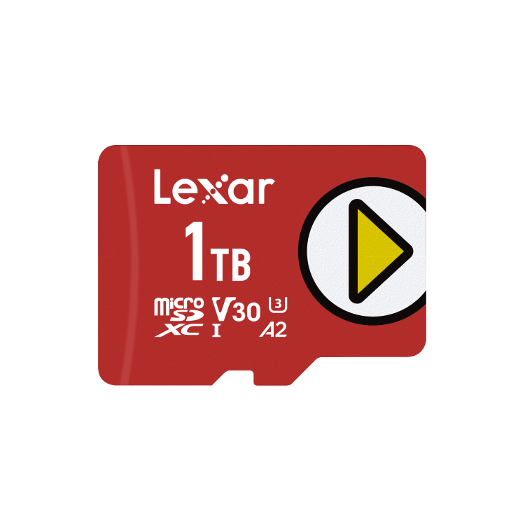 Lexar Play MicroSDXC UHS-I Card, 1TB (2 Pack) - LMSPLAY001T-B2ANU