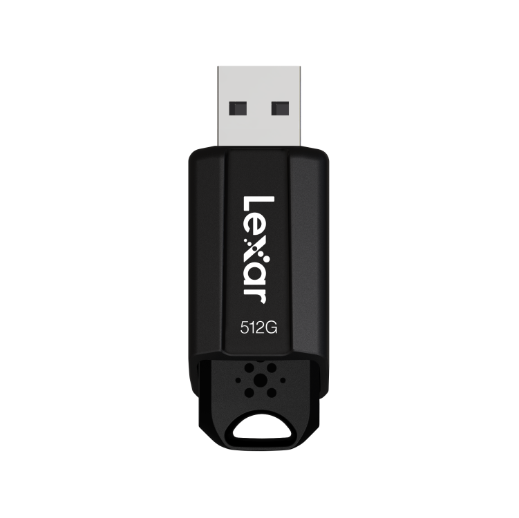 Lexar JumpDrive S80 USB 3.2 Gen 1 Flash Drive, 512GB (Black) - LJDS080512G-BNBNU