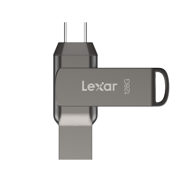 Lexar JumpDrive Dual Drive D400 USB 3.1 Gen 1 Type-C, 128GB - LJDD400128G-BNQNU