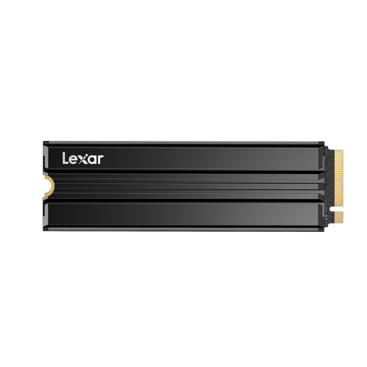 Lexar NM790 with Heatsink M.2 2280 PCIe Gen 4×4 NVMe SSD, 4TB - LNM790X004T-RN9NU