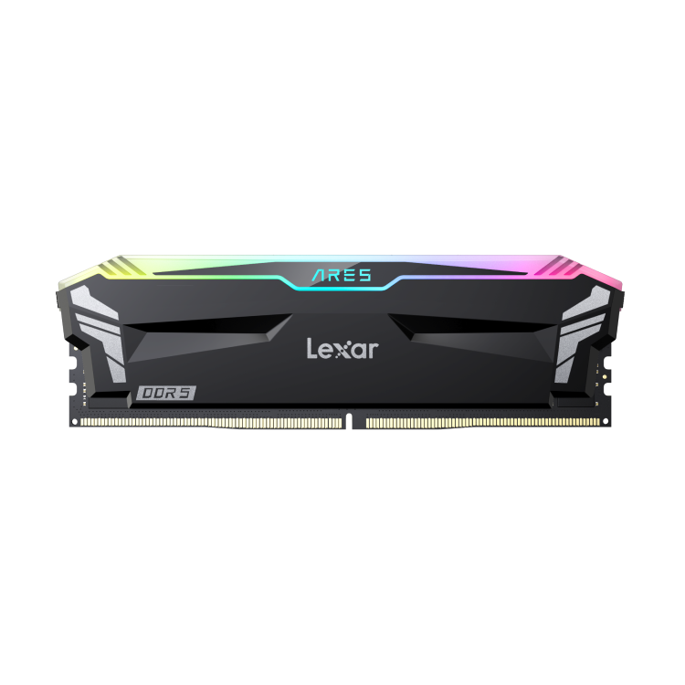 Lexar Ares RGB DDR5 Desktop Memory, 32GB Kit (16GBx2) 6800MT/s - LD5U16G68C34LA-RGD
