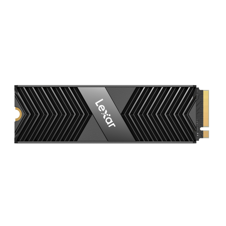 Lexar Professional NM800 Pro with Heatsink M.2 2280 PCIe Gen4x4 NVMe SSD, 512GB - LNM800P512G-RN8NG
