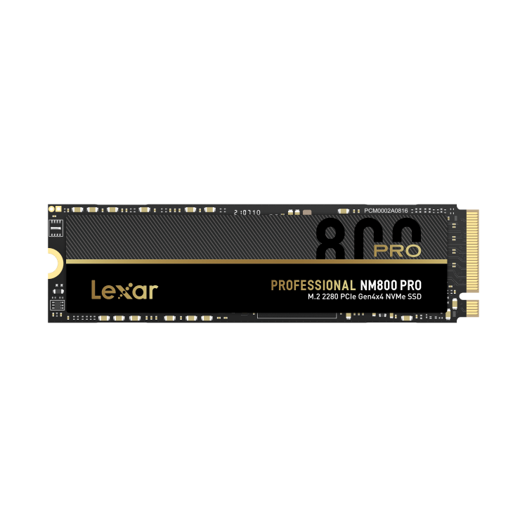 Lexar Professional NM800PRO M.2 2280 PCIe Gen4x4 NVMe SSD, 512GB - LNM800P512G-RNNNG