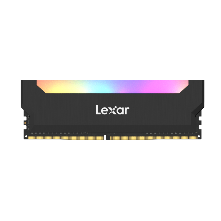 Lexar Hades RGB DDR4 Desktop Memory, 16GB 3200 (2x8GB) - LD4BU008G-R3200UDLH