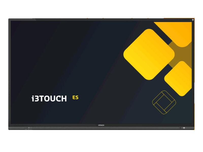 i3TOUCH ES - Interactive Flat Panel Display 86 Incl: User Manual, Remote Control, Power Supply Cord (EU), HDMI Cable, USB Cable, 2x Passive Stylus, Wall Mount - 10010172