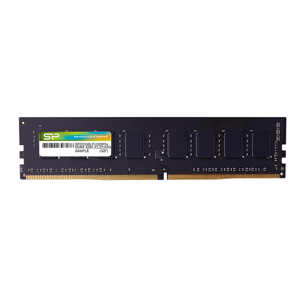 Silicon Power DDR4 UDIMM Memory Module, 4GB x 2, 2133MT/s CL15, 1.2V - SP016GBLFU213X02