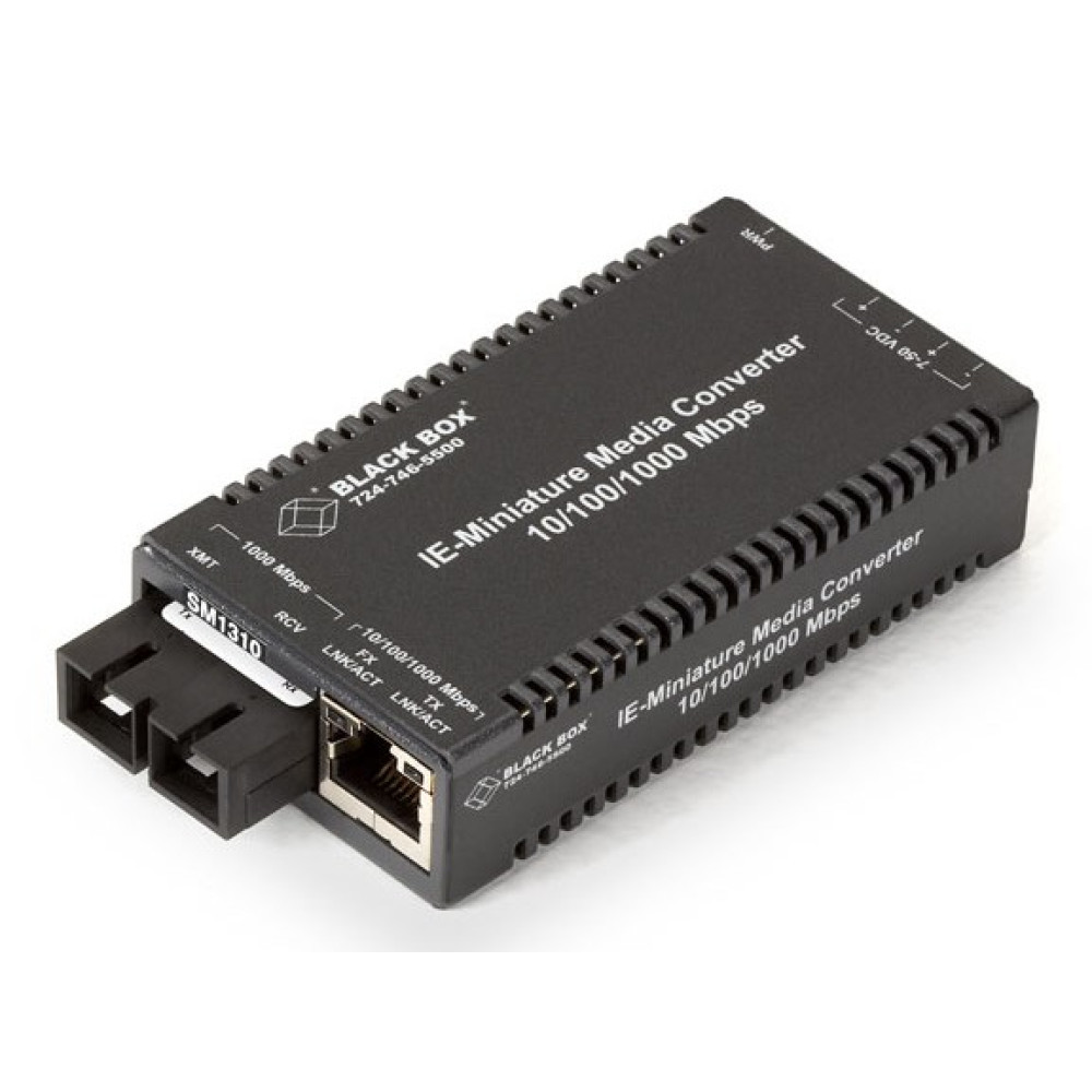 Blackbox MP MIC 10-1000 Converter - 1000BaseFX SSF SM SC 1550TX/1310RX - 10km - LGC325A-R5