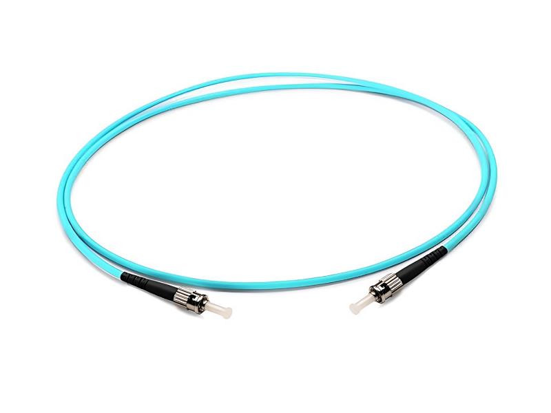 Monoprice Fiber Optic Cable - Male Left Gender - Male Right Gender - St Right Connector - St Left Connector - Length: 5 Length - Aqua - Multi-Mode - Lifetime Warranty - 38341 Monoprice Fiber Optic Cable - Male Left Gender - Male Right Gender - St Right Connector - St Left Connector - Length: 5 Length - Aqua - Multi-Mode - Lifetime Warranty - 38341