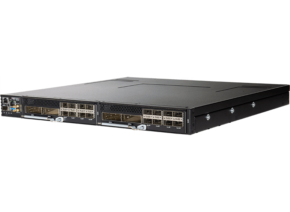 Edgecore 3.2T Coherent Transponder and Muxponder - 1200 W DC PSU Front-To-Back Airflow, Front To Backairflow - AMX3200-O-48V-F