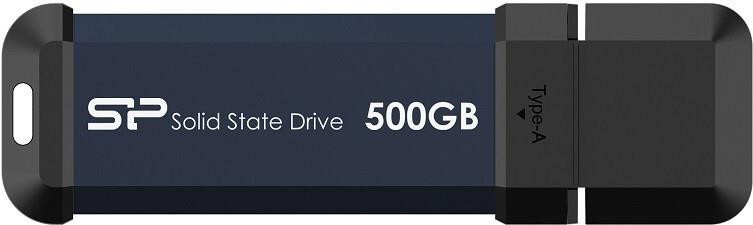 Silicon Power MS60 Solid State Drive, 500GB, Blue - SP500GBUF3S60V1B