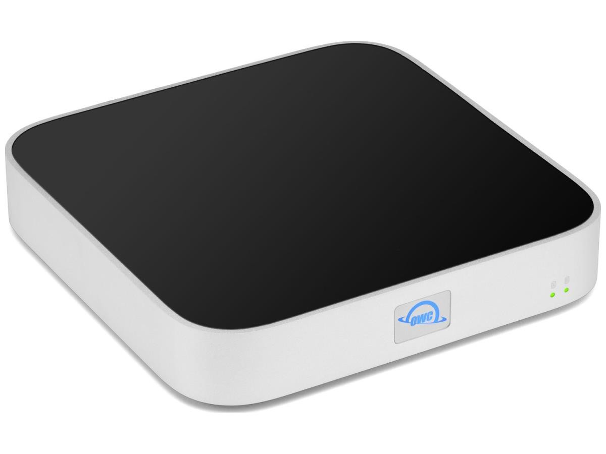 OWC 24.0Tb (20.0Tb Hdd + 4.0Tb Nvme) Ministack Stx Stackable Storage And Thunderbolt Hub Xpansion Solution - Silver - OWCT4MSSH20N04