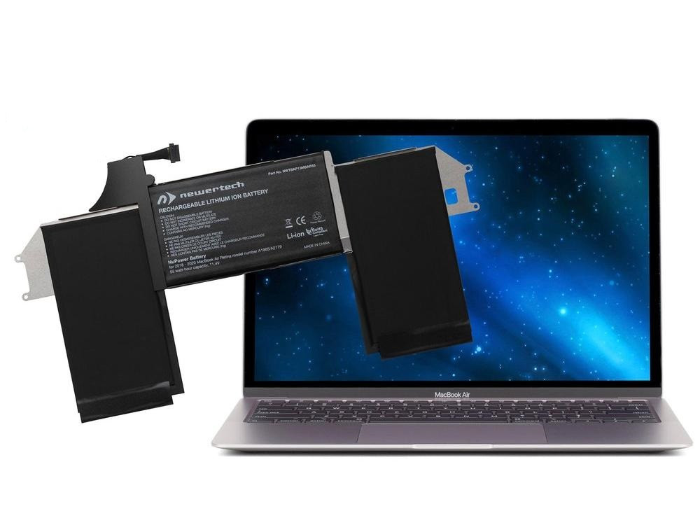 OWC Newertech Nupower 55 Watt-Hour Battery Replacement Solution For 13-Inch Macbook Air With Retina Display . Complete Kit For Removal And Replacement Of The Battery In 13-Inch Macbook Air With Retina Display . - NWTBAP13MBAR55K