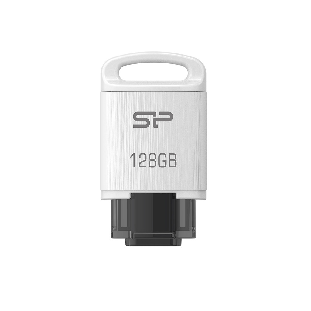 Silicon Power 128GB Mobile C10, USB 3.2 Gen1_OTG Devices, White - SP128GBUC3C10V1W