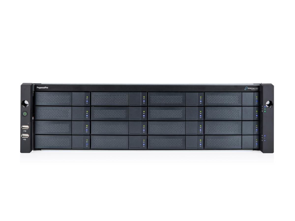 Promise FG. Pegasuspro R16.Us.Box.Memory: 16Gb 4.Ssd:Sata3.5Inch 4Tb 16.Cpu I7 And 2M Thunderbolt3 Cable. With Dual Psu - PPR16DX10BS04U