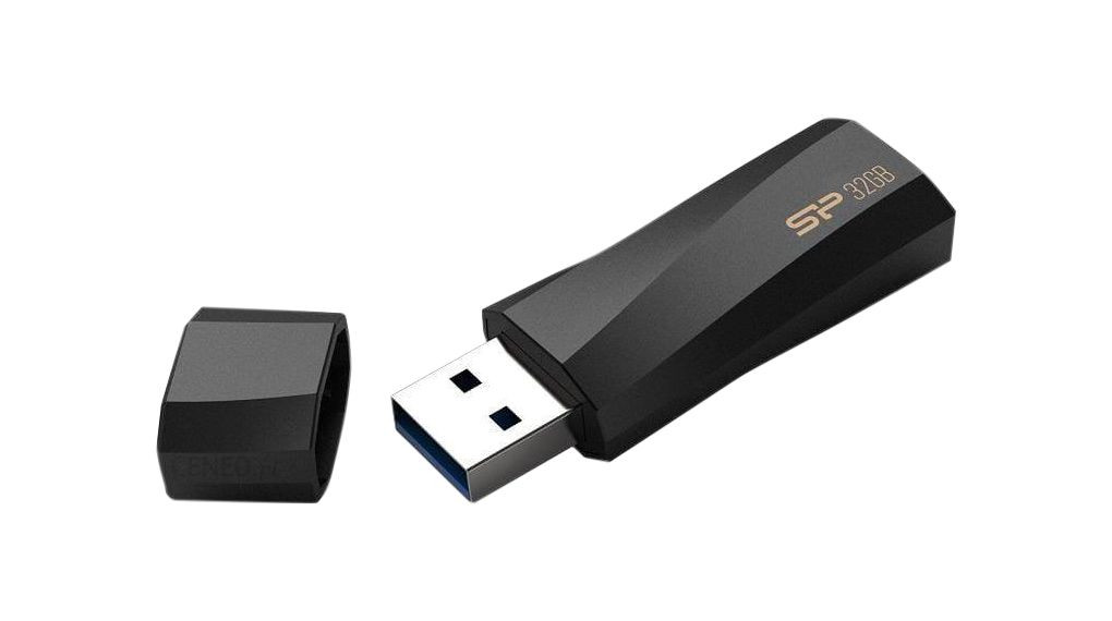 Silicon Power 32GB Blaze B07, USB 3.2 Gen 1, Black - SP032GBUF3B07V1K