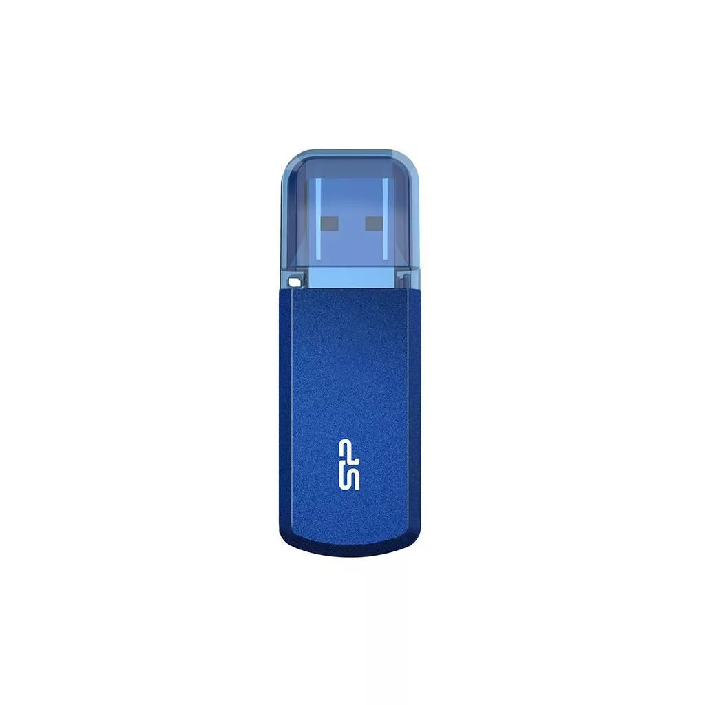 Silicon Power 64GB Helios 202, USB 3.2 Gen 1, Blue - SP064GBUF3202V1B