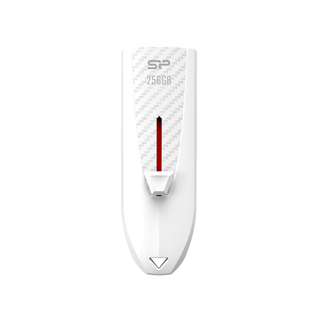 Silicon Power 256GB Blaze B25, USB 3.2 Gen 1, White - SP256GBUF3B25V1W